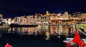 Výhľad na mesto L'Ametlla de Mar alebo výhľad na mesto priamo z apartmánu