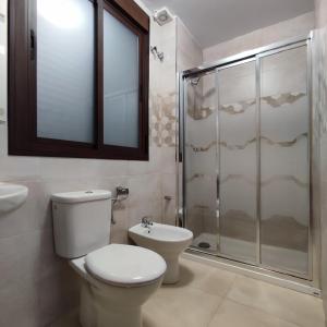 Koupelna v ubytování HOTEL NUEVO ESPARTINAS