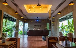 Lobby o reception area sa Amazing Palm Resort