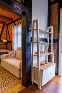 Ένα ή περισσότερα κρεβάτια σε δωμάτιο στο Casa enxaimel em Pomerode