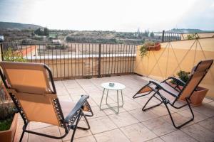 A balcony or terrace at Castillo de Bulbuente de Luis Zueco