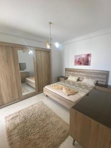 Posteľ alebo postele v izbe v ubytovaní Magnifique Appartement Vue Mer
