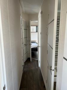 Posteľ alebo postele v izbe v ubytovaní Mobilhome Vias Plage la Carabasse