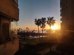 The sunrise or sunset as seen from Az apartmant or nearby