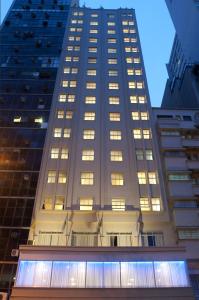 O edifício em que o hotel se localiza