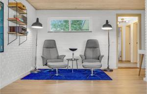 Χώρος καθιστικού στο Lovely Home In Ebeltoft With Wifi