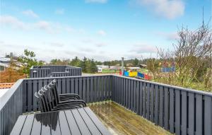 A balcony or terrace at Lovely Home In Hanstholm With Kitchen