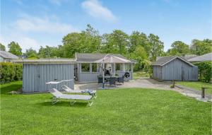 Jardín al aire libre en 3 Bedroom Awesome Home In Haderslev