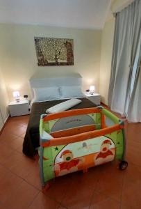 Posteľ alebo postele v izbe v ubytovaní Home in love: vicoletto dei presepi