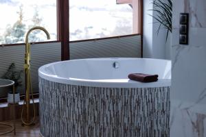 Kúpeľňa v ubytovaní Beskid Rose & SPA