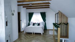 Posteľ alebo postele v izbe v ubytovaní Beskid Rose & SPA
