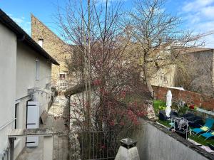 Vonkajšia záhrada v ubytovaní Chambre 14m2