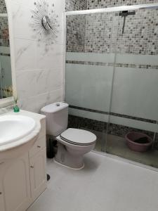 Kúpeľňa v ubytovaní Bungalow en Los Alcázares