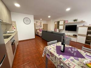 Kuchyň nebo kuchyňský kout v ubytování Apartamento SLAM