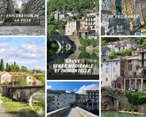 Fotografia z galérie ubytovania Le Temps Suspendu / Balnéo / Sauve v destinácii Sauve
