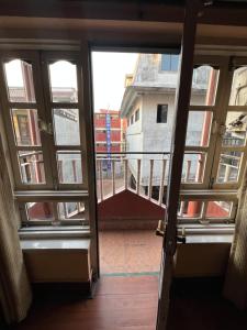 Balkón nebo terasa v ubytování Hotel Mudkhu Durbar