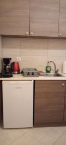 una cucina con lavandino e lavastoviglie di Teo's House 2 a Kalabaka