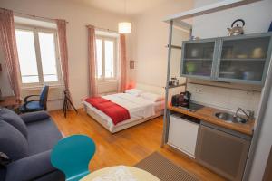 Kuchyňa alebo kuchynka v ubytovaní Apartments Lina - Center with free parking!