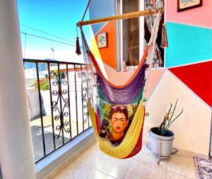 Balkón nebo terasa v ubytování El Patio Azul