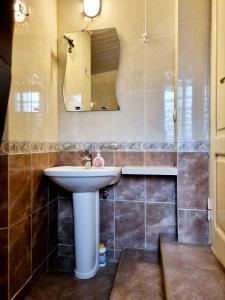 Koupelna v ubytování Polonia Tbilisi House + 37 fotografií