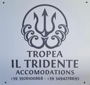 a logo for the tuppertera independent associations at Tropea Il Tridente Accommodations in Tropea