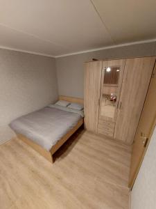 Postel nebo postele na pokoji v ubytování The comfortable Apartment