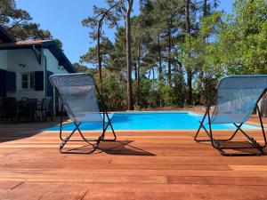 Swimmingpoolen hos eller tæt på Villa Mamychou