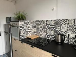 Kuchyňa alebo kuchynka v ubytovaní Appartement spacieux lumineux hypercentre
