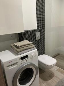 Kúpeľňa v ubytovaní Apartament Księcia Janusza