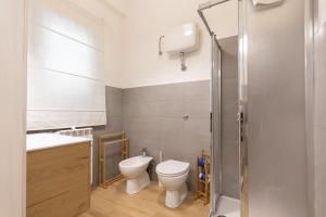Koupelna v ubytování B&B La Camia