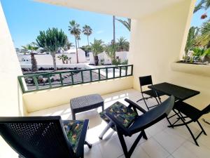 Balkón nebo terasa v ubytování Casa Atlantis Playa Roca