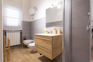 Koupelna v ubytování B&B La Camia