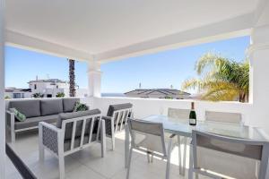 A balcony or terrace at 2 Bed Apartment at Estepona Hills with great Sea Views!
