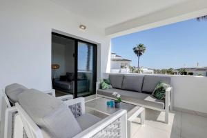 A balcony or terrace at 2 Bed Apartment at Estepona Hills with great Sea Views!