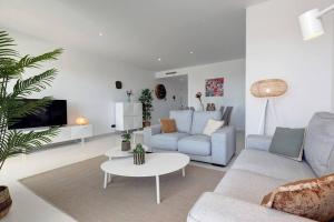 A seating area at 2 Bed Apartment at Estepona Hills with great Sea Views!