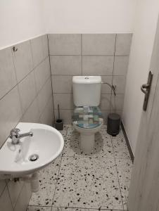 Kúpeľňa v ubytovaní Apartmány Svatá