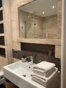 Kúpeľňa v ubytovaní Zimmer Room Trogir Kastela Split