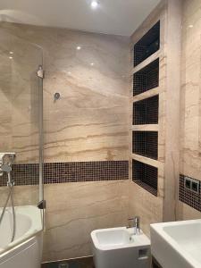 Kúpeľňa v ubytovaní Zimmer Room Trogir Kastela Split