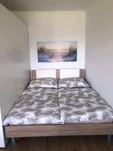 Postel nebo postele na pokoji v ubytování Seestern Strobl