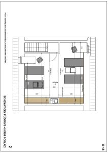 Půdorys ubytování Apartmán O18 - Kleč