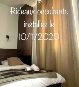 Posteľ alebo postele v izbe v ubytovaní New Sainte-Claire vieille ville