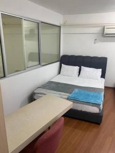 Llit o llits en una habitació de 4PAX near USM n Pantai Hospital n PISA SPI CE ARENA