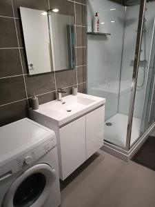 Kúpeľňa v ubytovaní Super appartement 6 voyageurs hyper centre