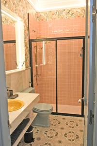 Łazienka w obiekcie Apartamentos El Mar Azul 5 El Bajondillo Torremolinos