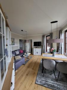 Posezení v ubytování Appartement ZweiteHeimat
