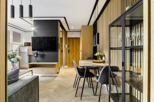Posedenie v ubytovaní P&O Apartments Sobieskiego - Mokotów