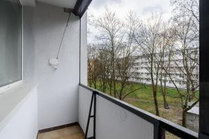 Balkón alebo terasa v ubytovaní P&O Apartments Sobieskiego - Mokotów