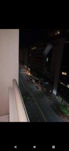 a view of a city street at night at Roca771 908 in Buenos Aires
