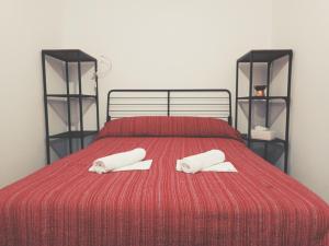 Llit o llits en una habitació de Chalet en San José, Cabo de Gata-Níjar.