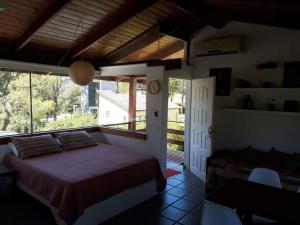 Postel nebo postele na pokoji v ubytování loft interno